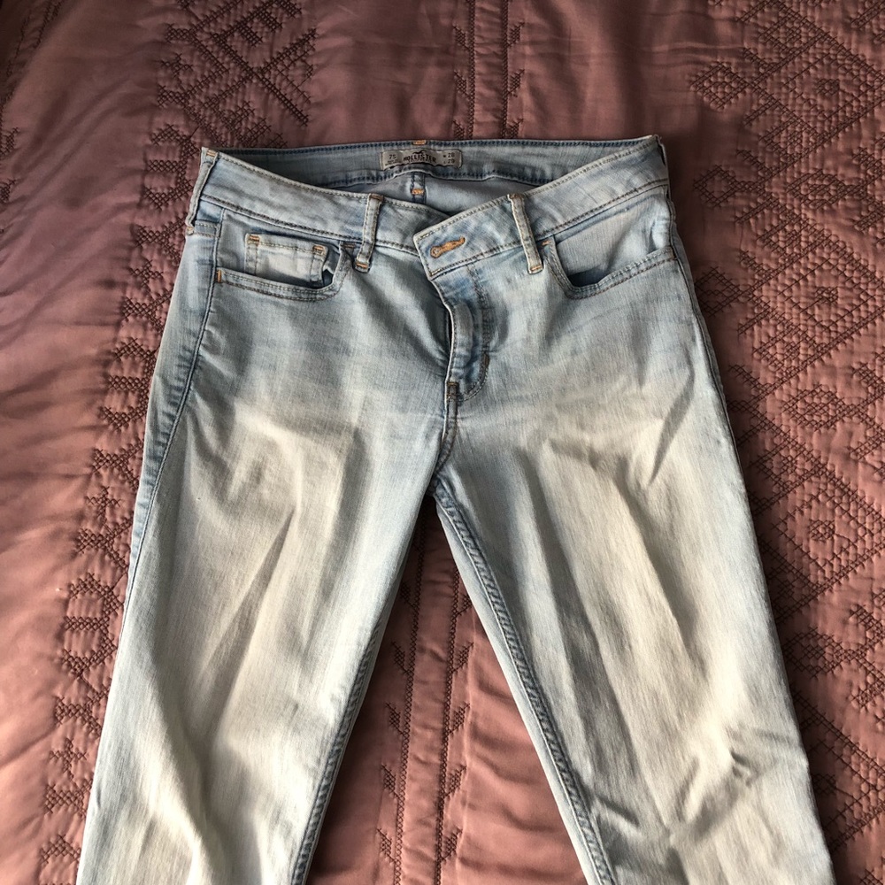 Light Wash Skinny Jeans